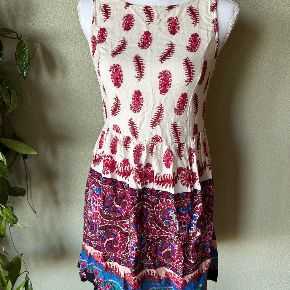 Patron’s of Peace Sleeveless Patterned Dress